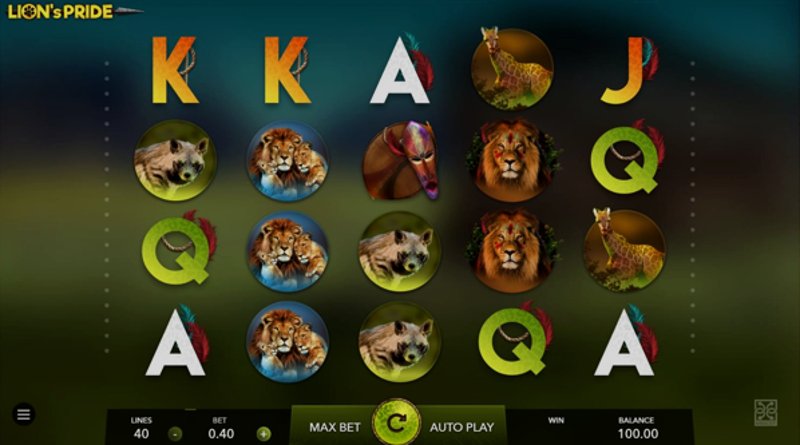 Играть Lions Pride от Mascot Gaming в казино 1Win