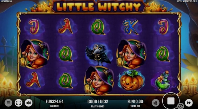 Играть Little Witchy от Platipus в казино 1Win