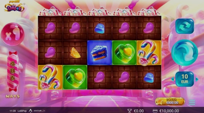 Играть LolliPop от Yggdrasil в казино 1Win