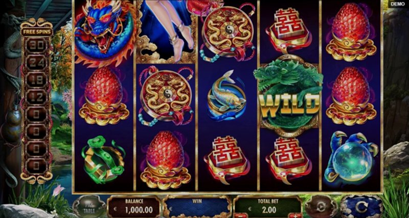 Играть Longmu and the Dragons от Red Rake в казино 1Win