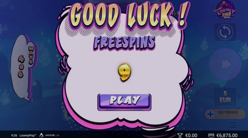 Играть LooneyPop от Avatarux в казино 1Win