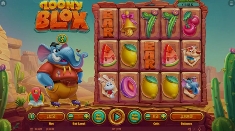 Играть Loony Blox от Habanero в казино 1Win
