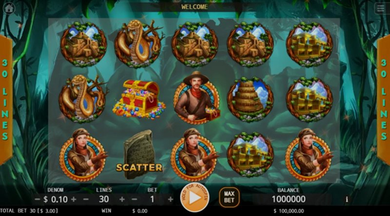 Играть Lost Realm от Kagaming в казино 1Win