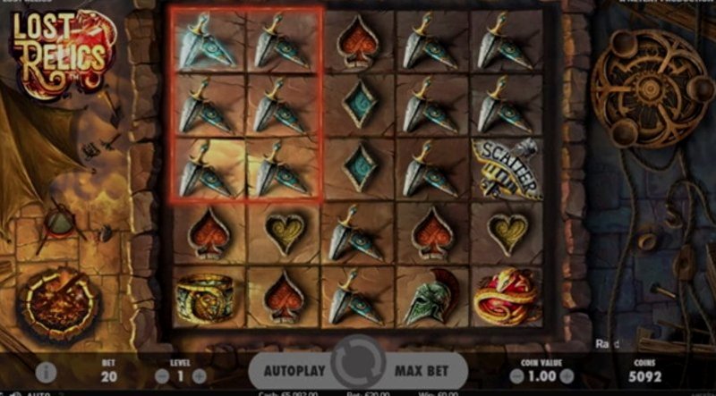 Играть Lost от Betsoft в казино 1Win