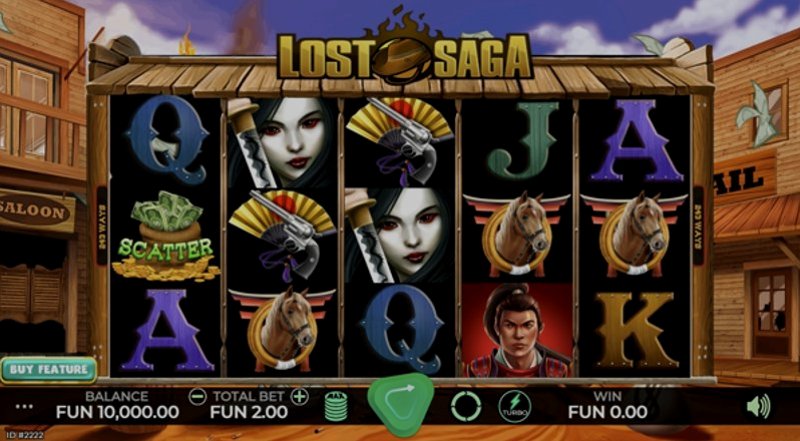 Играть Lost Saga от Caleta в казино 1Win