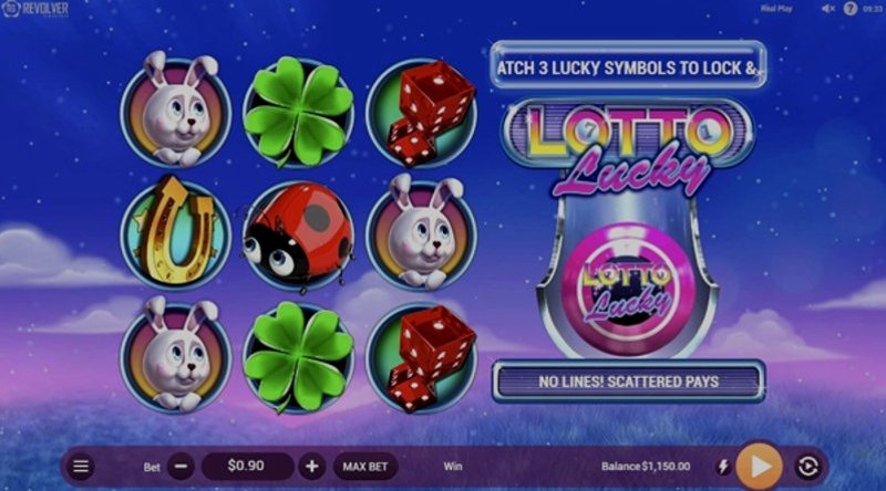 Играть Lotto Lucky от Revolver в казино 1Win