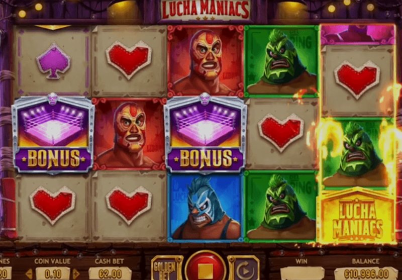 Играть Lucha Maniacs от Yggdrasil в казино 1Win