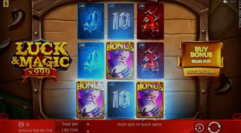 Играть Luck & Magic от Bgaming в казино 1Win