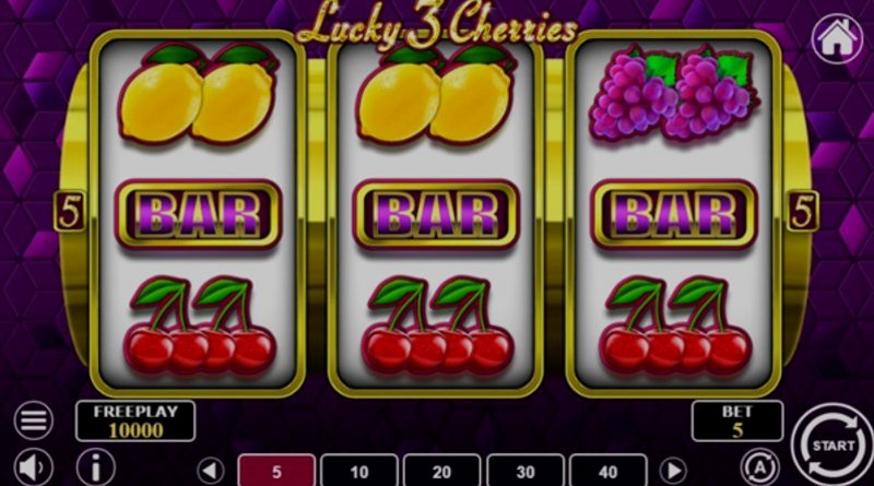 Играть Lucky 3 Cherries от 1spin4win в казино 1Win