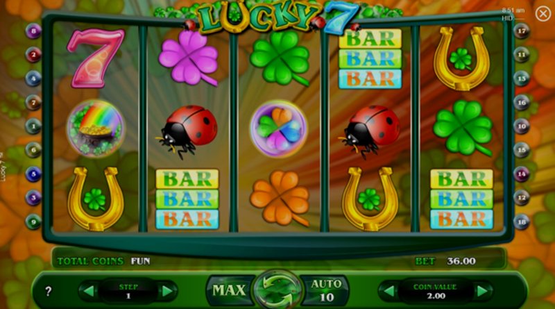 Играть Lucky 7 от Tpg в казино 1Win