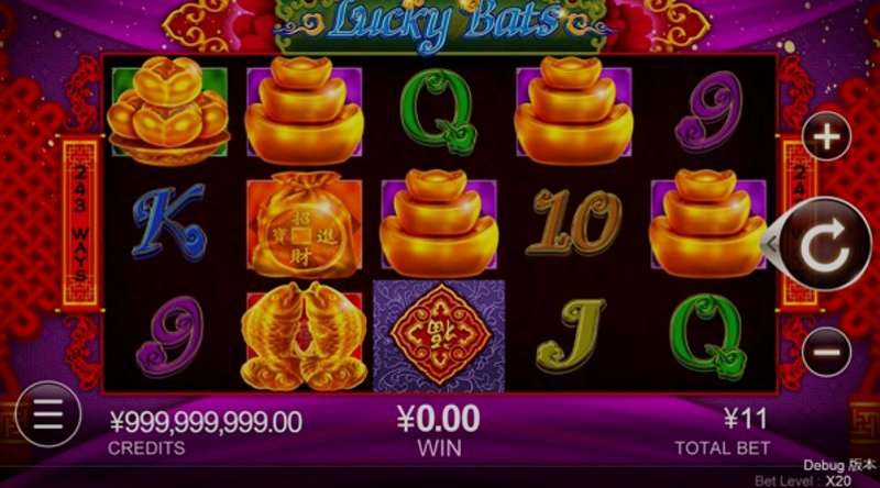 Играть Lucky Bats от Cq9 в казино 1Win