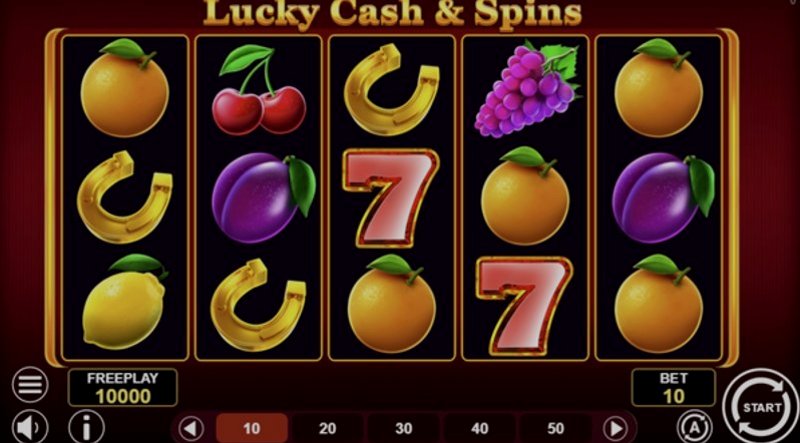 Играть Lucky Cash And Spins от 1spin4win в казино 1Win