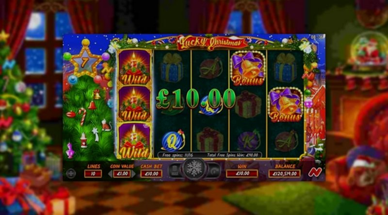 Играть Lucky Christmas от Netgaming в казино 1Win