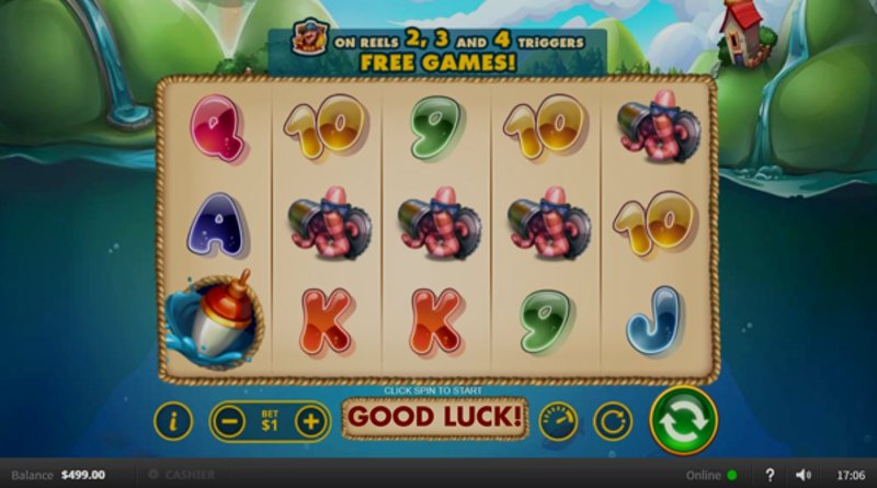 Играть Lucky Fisherman от Skywind в казино 1Win