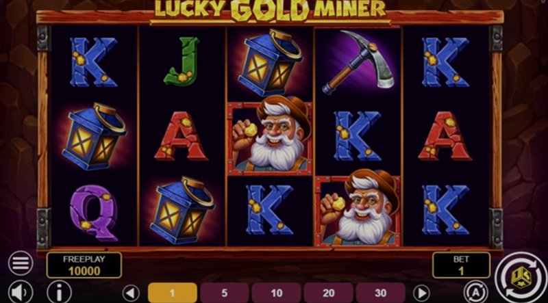 Играть Lucky Gold Miner от 1spin4win в казино 1Win