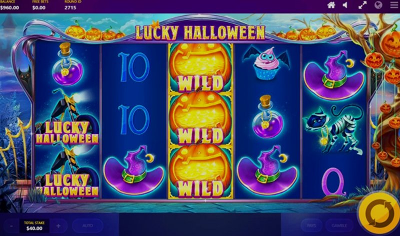 Играть Lucky Halloween от Red Tiger в казино 1Win