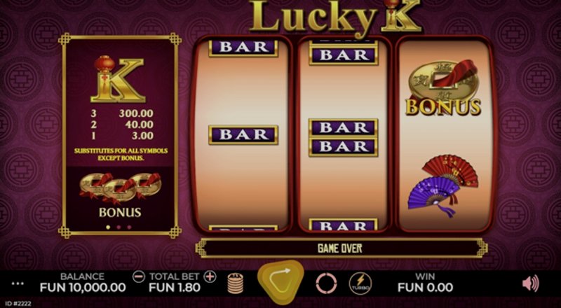 Играть Lucky K от Caleta в казино 1Win