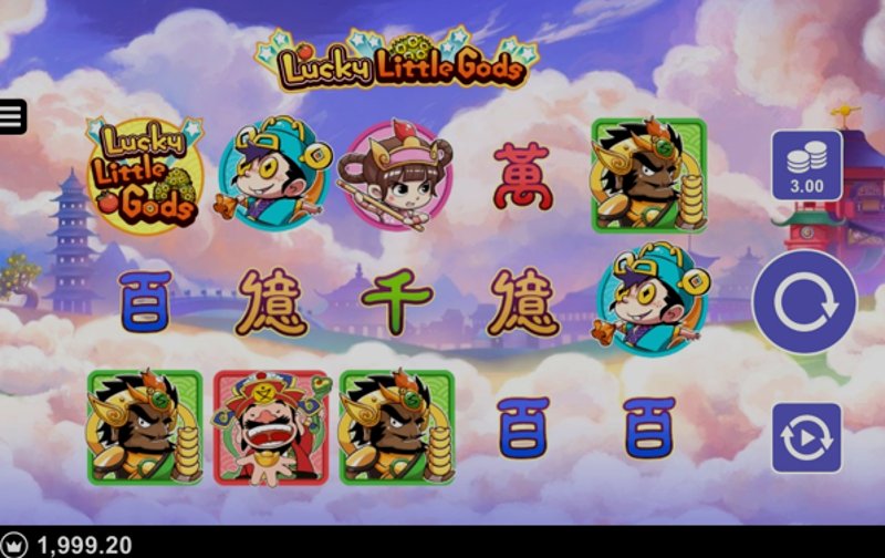 Играть Lucky Little Gods от Microgaming в казино 1Win