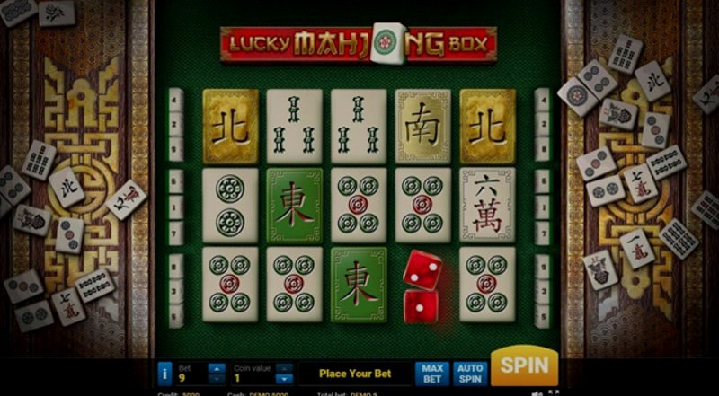 Играть Lucky Mahjong от Red Tiger в казино 1Win