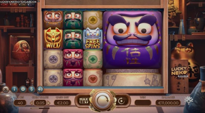 Играть Lucky Neko от Pg Soft в казино 1Win