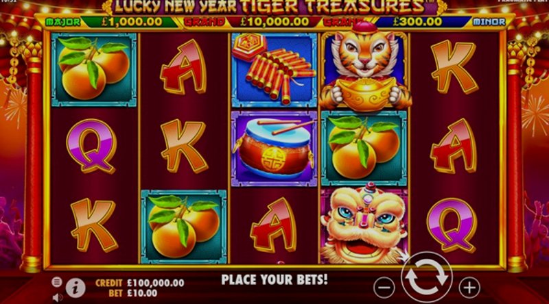 Играть Lucky New Year от Pragmatic в казино 1Win