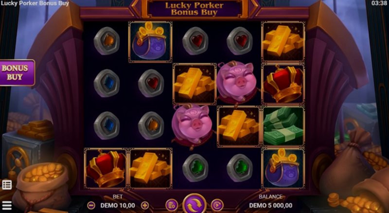 Играть Lucky Porker от Evoplay в казино 1Win