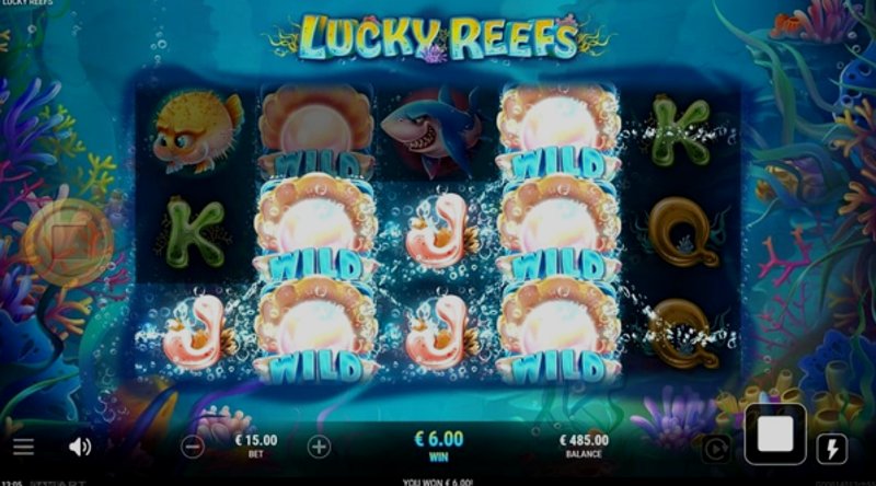 Играть Lucky Reefs от Gameart в казино 1Win