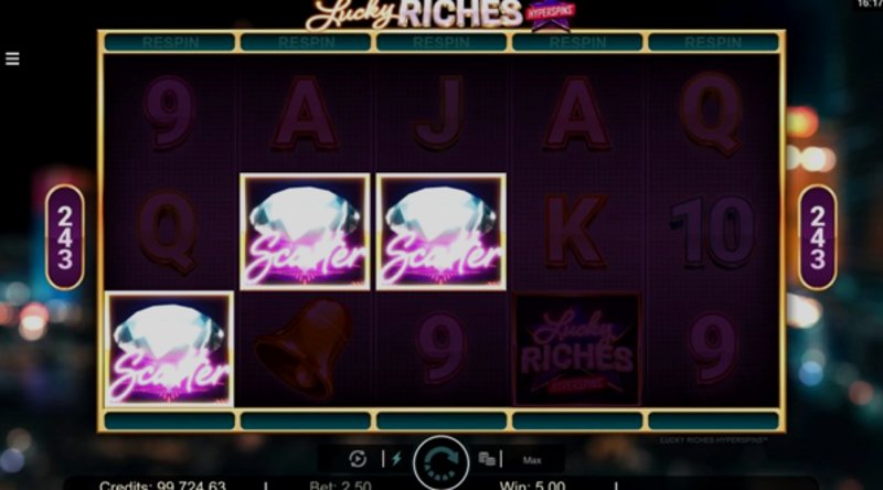 Играть Lucky Riches Hyperspins от Microgaming в казино 1Win