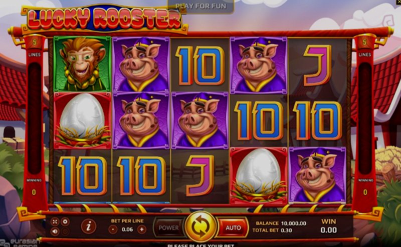 Играть Lucky Rooster от High5 в казино 1Win