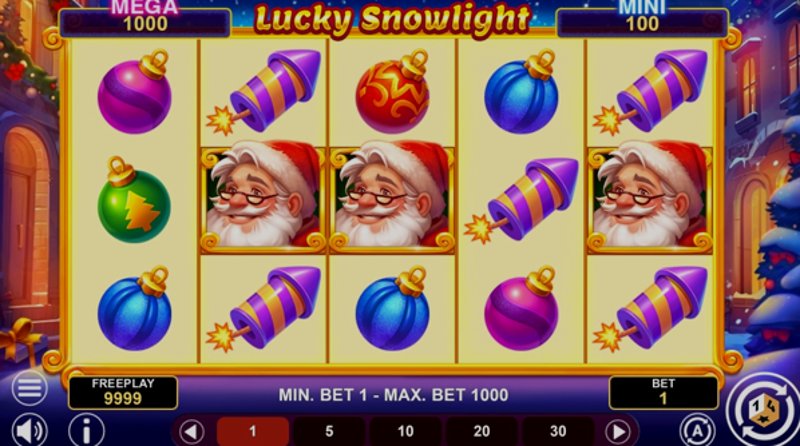 Играть Lucky Snowlight от 1spin4win в казино 1Win