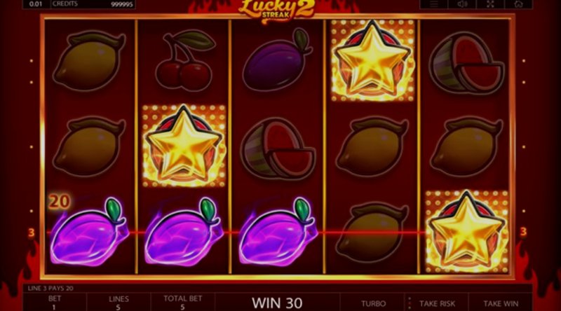 Играть Lucky Streak 2 от Endorphina в казино 1Win