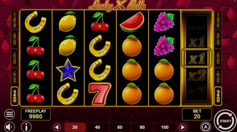 Играть Lucky X Bells от 1spin4win в казино 1Win