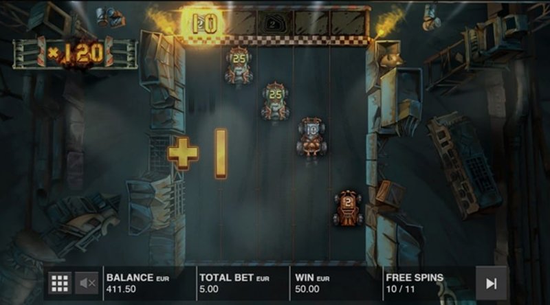 Играть Mad Cars от Push Gaming в казино 1Win