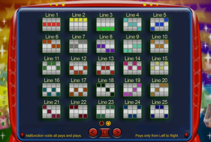 Играть Mad Cubes 25 от Zeus Play в казино 1Win