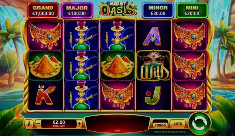 Играть Mad Hit Oasis от Rubyplay в казино 1Win