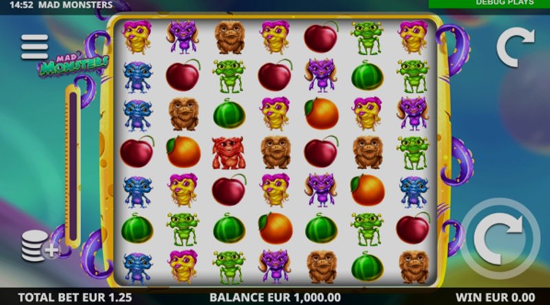 Играть Mad Monsters от Leander в казино 1Win