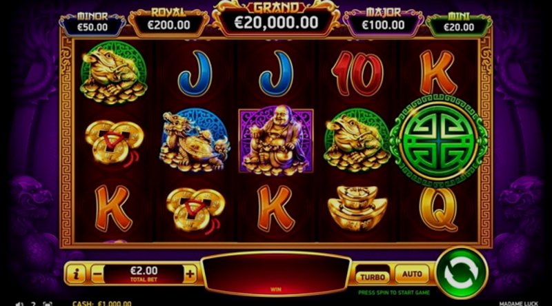 Играть Madame Luck от Rubyplay в казино 1Win