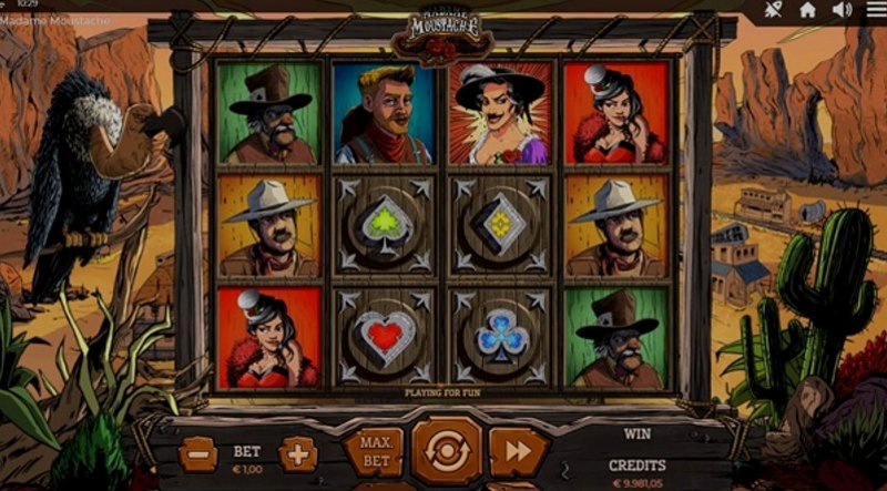 Играть Madame Moustache от Spinmatic в казино 1Win