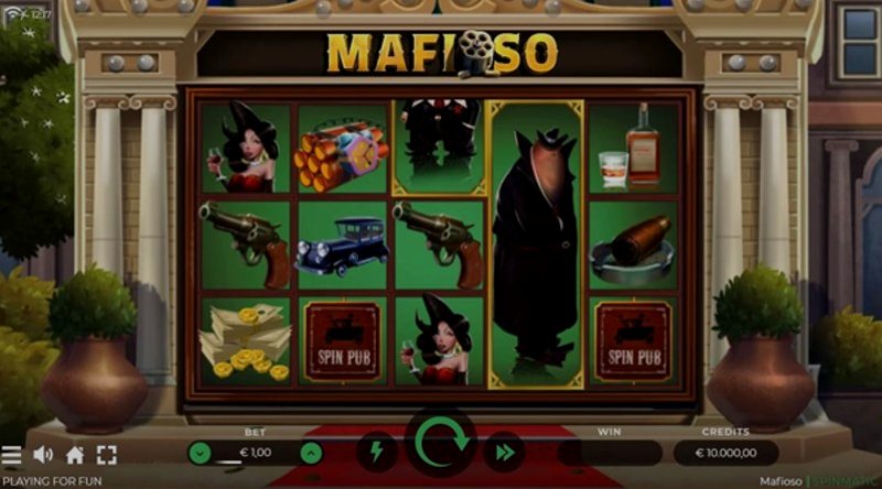 Играть Mafioso от Spinmatic в казино 1Win
