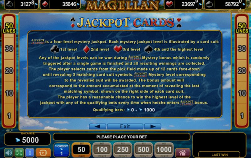 Играть Magellan от Amusnet Interactive в казино 1Win