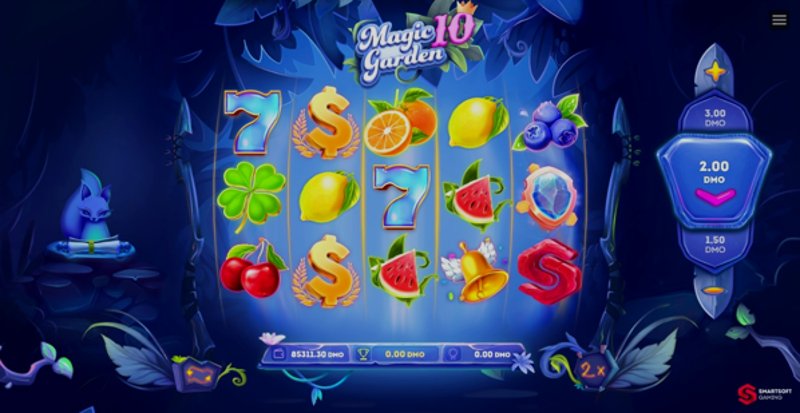 Играть Magic Garden 10 от Smartsoft в казино 1Win