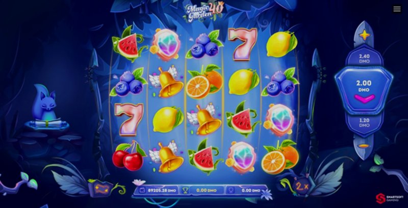 Играть Magic Garden 40 от Smartsoft в казино 1Win