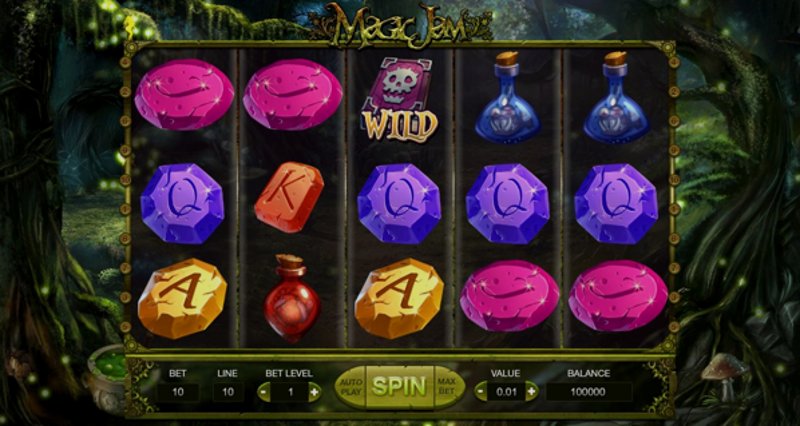 Играть Magic Jam от Thunderspin в казино 1Win