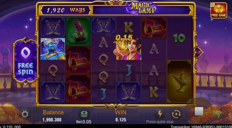 Играть Magic Lamp от Tadagaming в казино 1Win