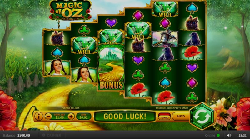 Играть Magic of Oz от Skywind в казино 1Win