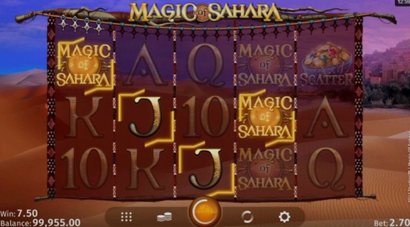 Играть Magic of Sahara от Microgaming в казино 1Win