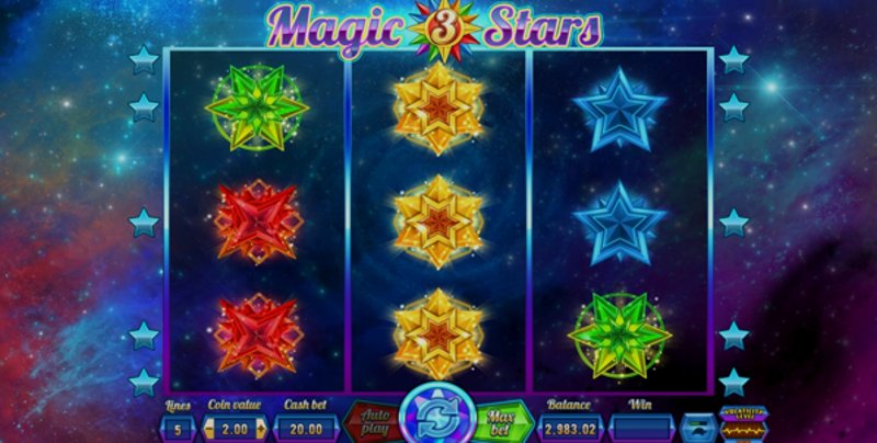 Играть Magic Stars 3 от Wazdan в казино 1Win
