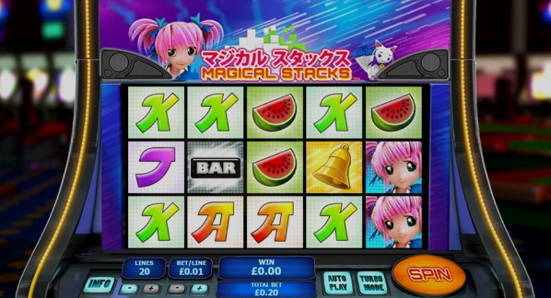 Играть Magical Stacks от Playtech в казино 1Win