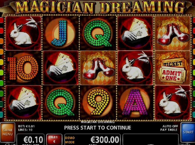 Играть Magician Dreaming от Ct Interactive в казино 1Win