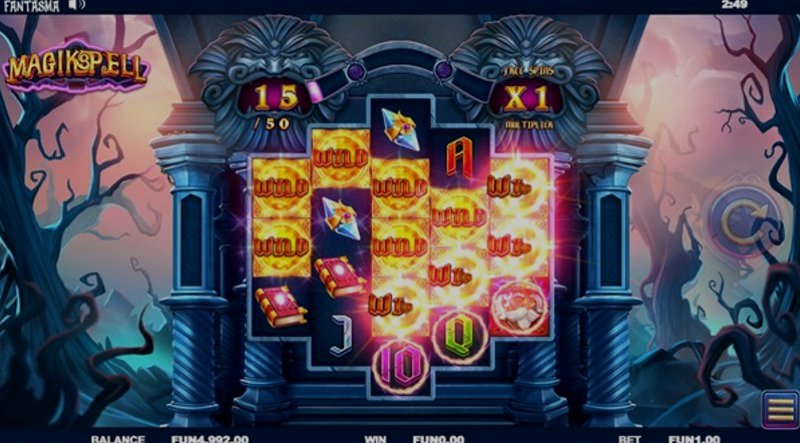 Играть MagikSpell от Fantasma в казино 1Win